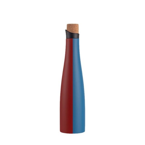 Stainless Steel Wine Thermos with Creative Cork Stopper